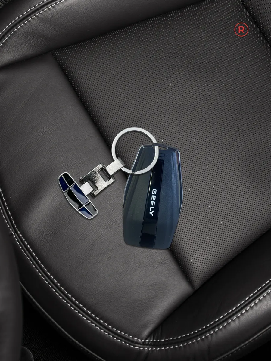 Металлический брелок Geely Джили