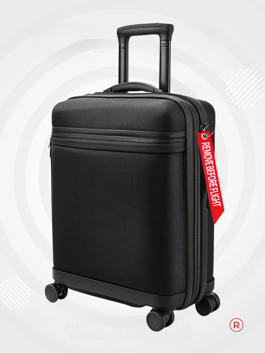 Тканевый брелок лента Remove Before Flight