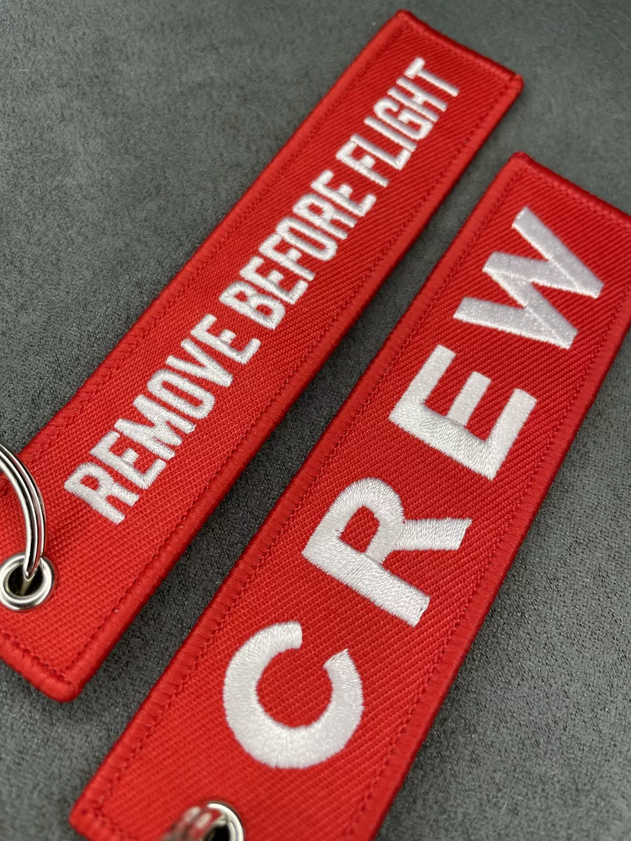 Набор из 2 ремувок Remove before flight и Crew