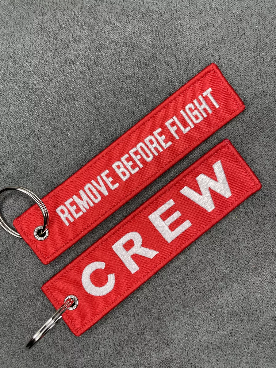 Набор из 2 ремувок Remove before flight и Crew