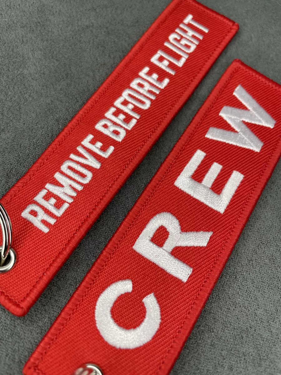 Набор из 2 ремувок Remove before flight и Crew