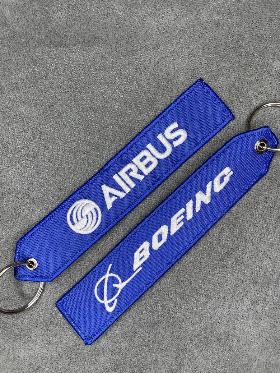 Набор из 2 брелков ремувок Boeing и Airbus