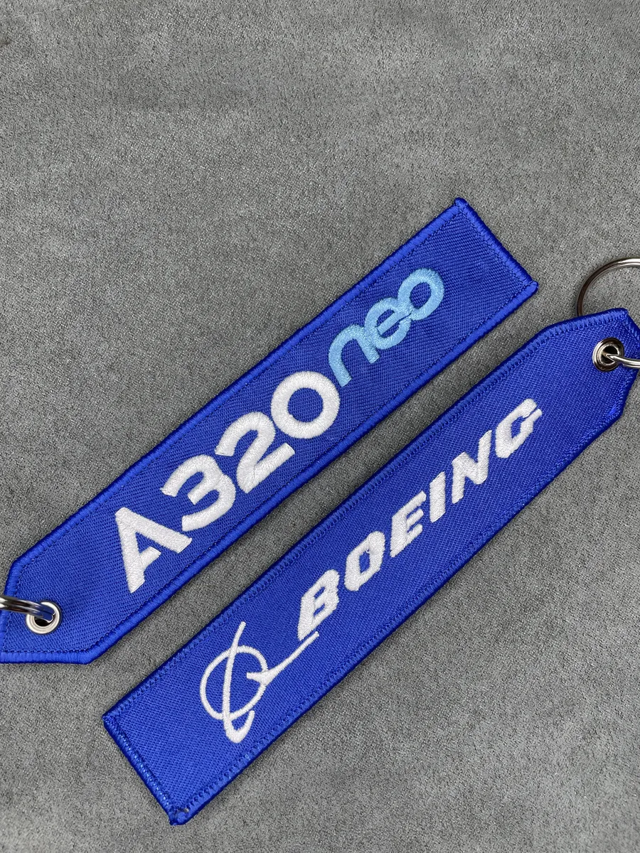 Набор из 2 брелков ремувок Boeing и Airbus