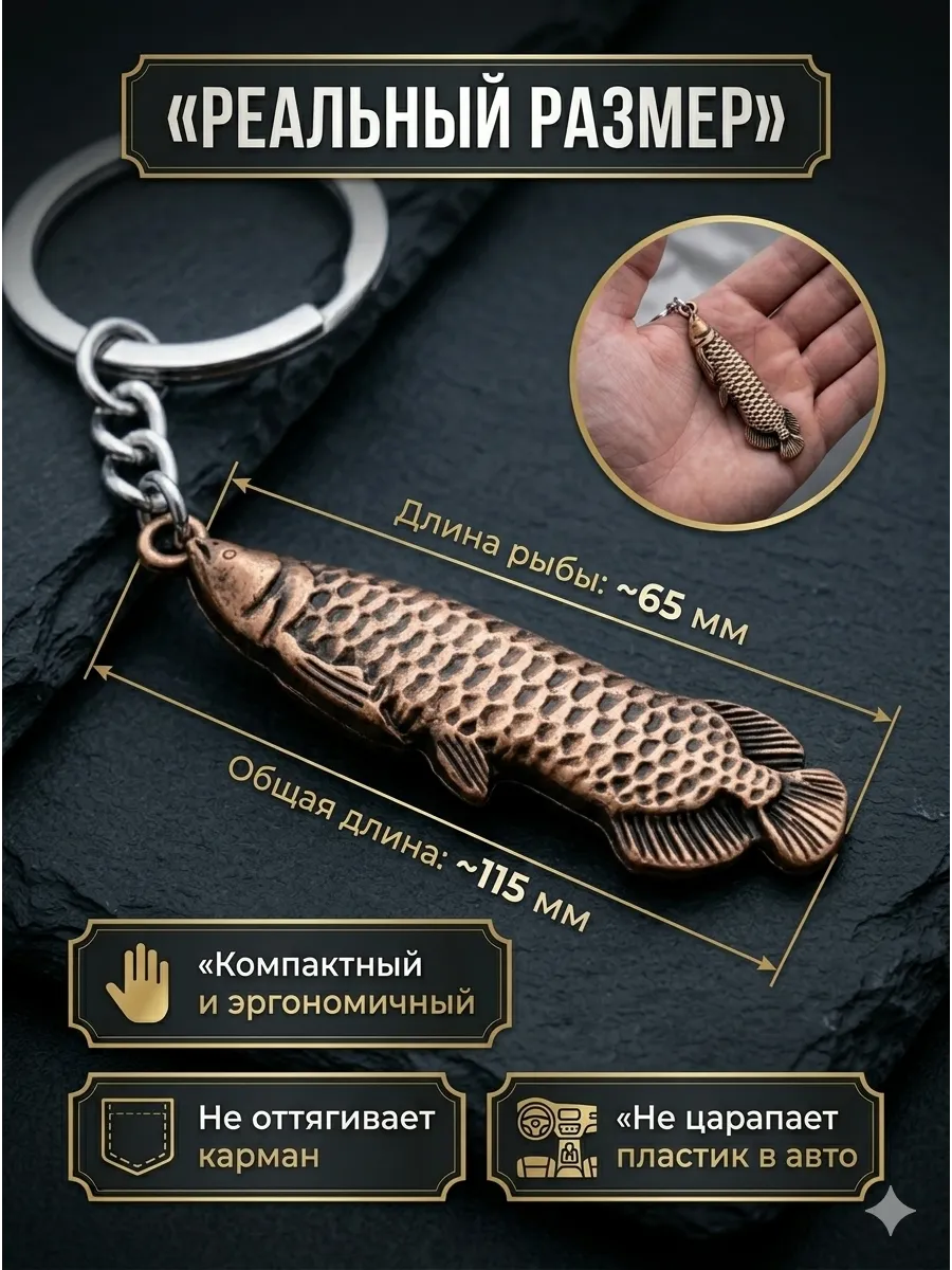 Брелок для ключей Арована — Талисман удачи и богатства
